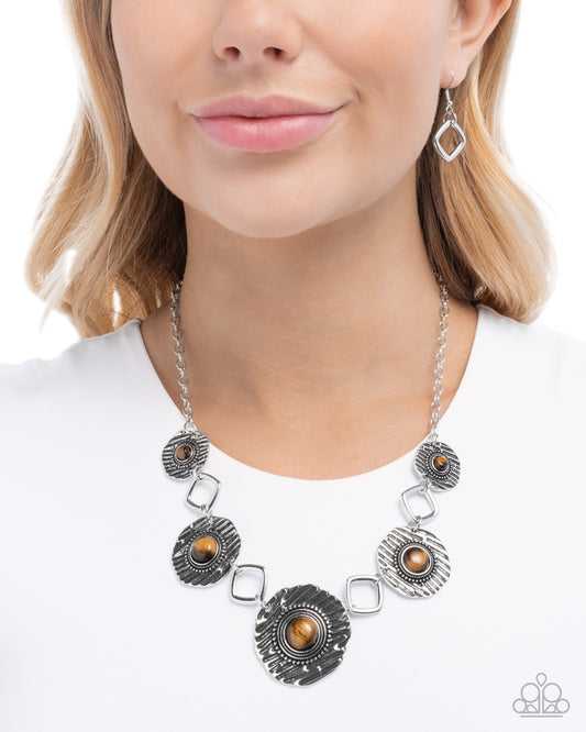 Skewed Squares - Brown