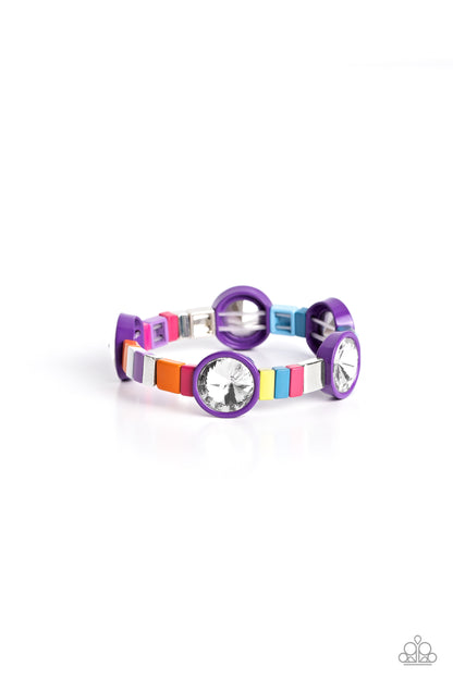 Multicolored Madness - Purple  $8.00