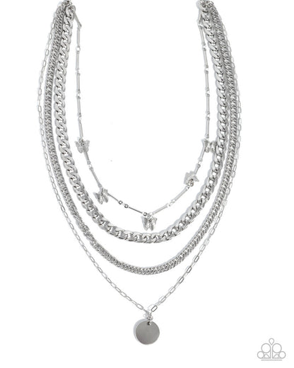 Fluttering Fringe - Silver