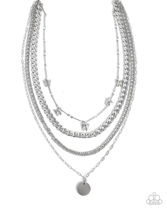 Fluttering Fringe - Silver