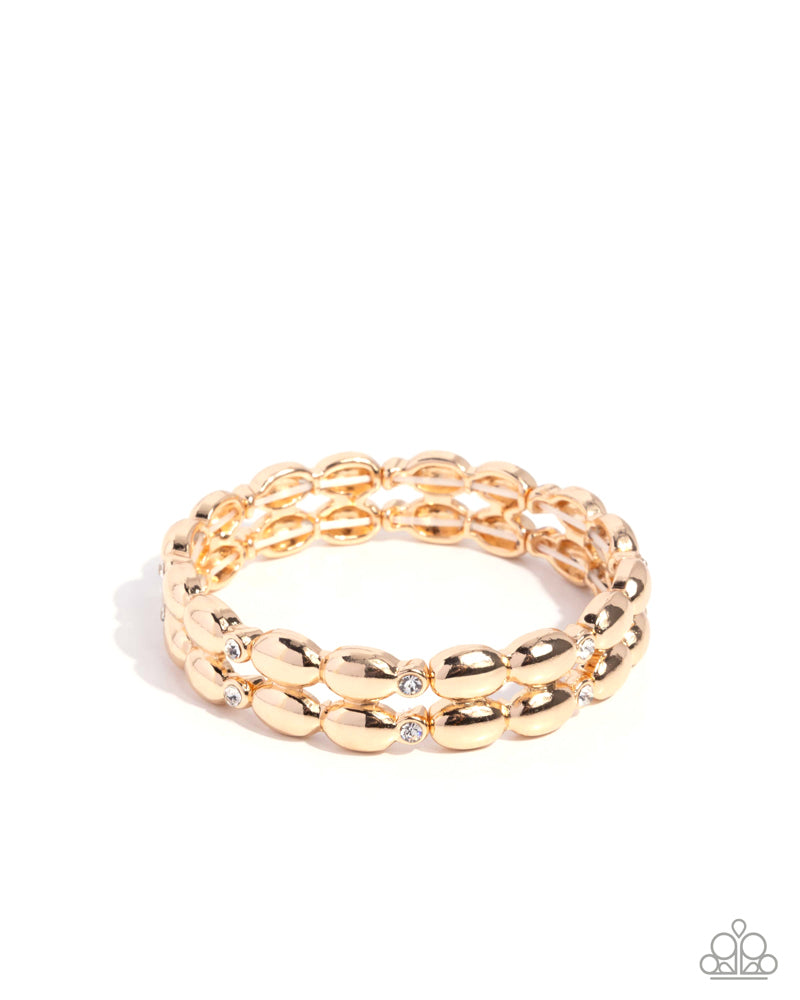 Stacked Statement - Gold