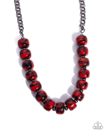 Swirled Serenity - Red