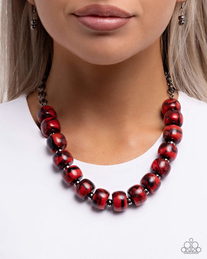 Swirled Serenity - Red
