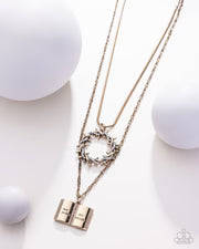 Forgiven in Faith Necklace Set (gold)