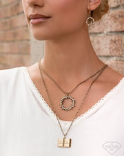 Forgiven in Faith Necklace Set (gold)