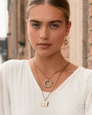 Forgiven in Faith Necklace Set (gold)