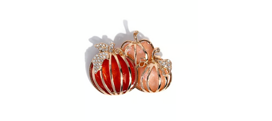 Pumpkin Pattern - Orange  Gold