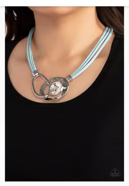 Californian Cowgirl Blue Necklace